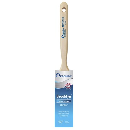 Cool Kitchen 1.5 in. Brooklyn Flat Sash CT Poly Brush CO3866668